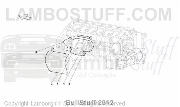 2009 Lamborghini MURCIELAGO LP 640 COUPE ENGLAND STARTER (911.01.00)